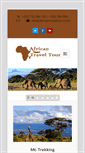 Mobile Screenshot of africantraveltour.com